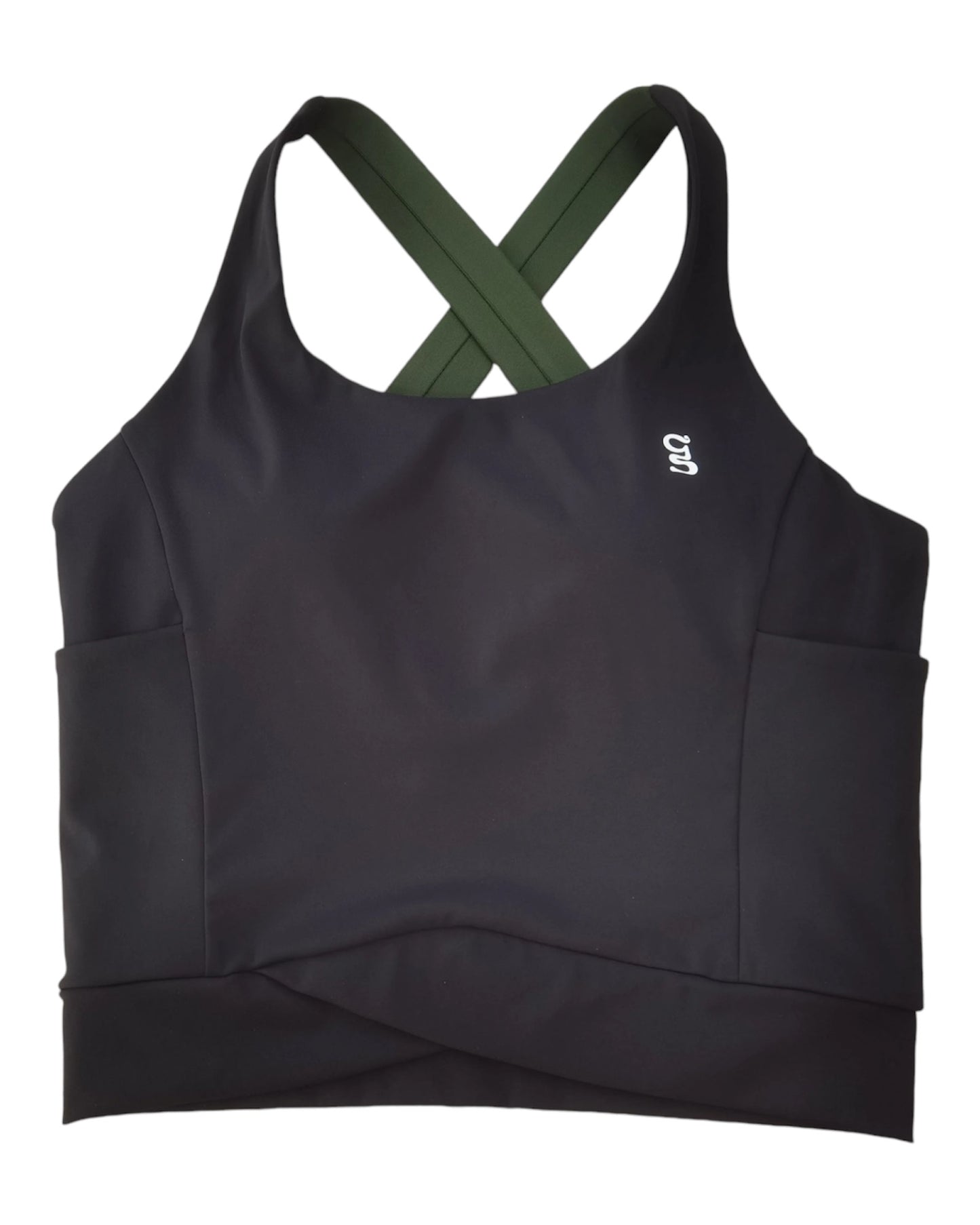 Veiled Sculpt® Tank with Hidden Pockets – Black Forest