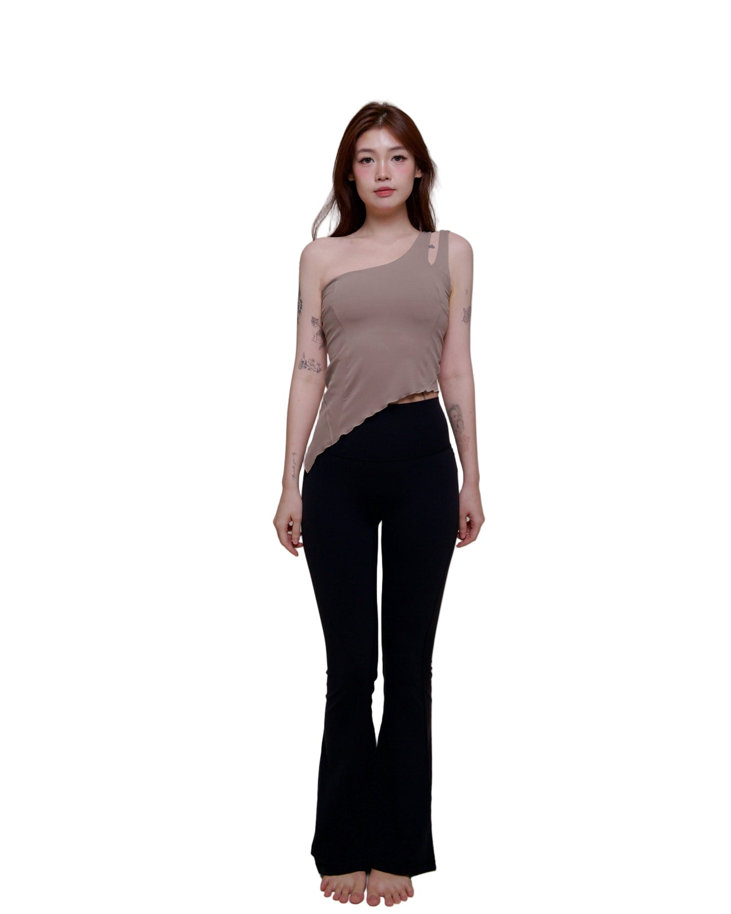 LATTE® ASYMMETRICAL TOGA TOP